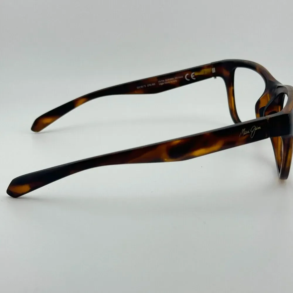 Maui Jim Secrets MJ 767-10M Matte Tortoise 56-17-135‎ Sunglasses Frame H12411